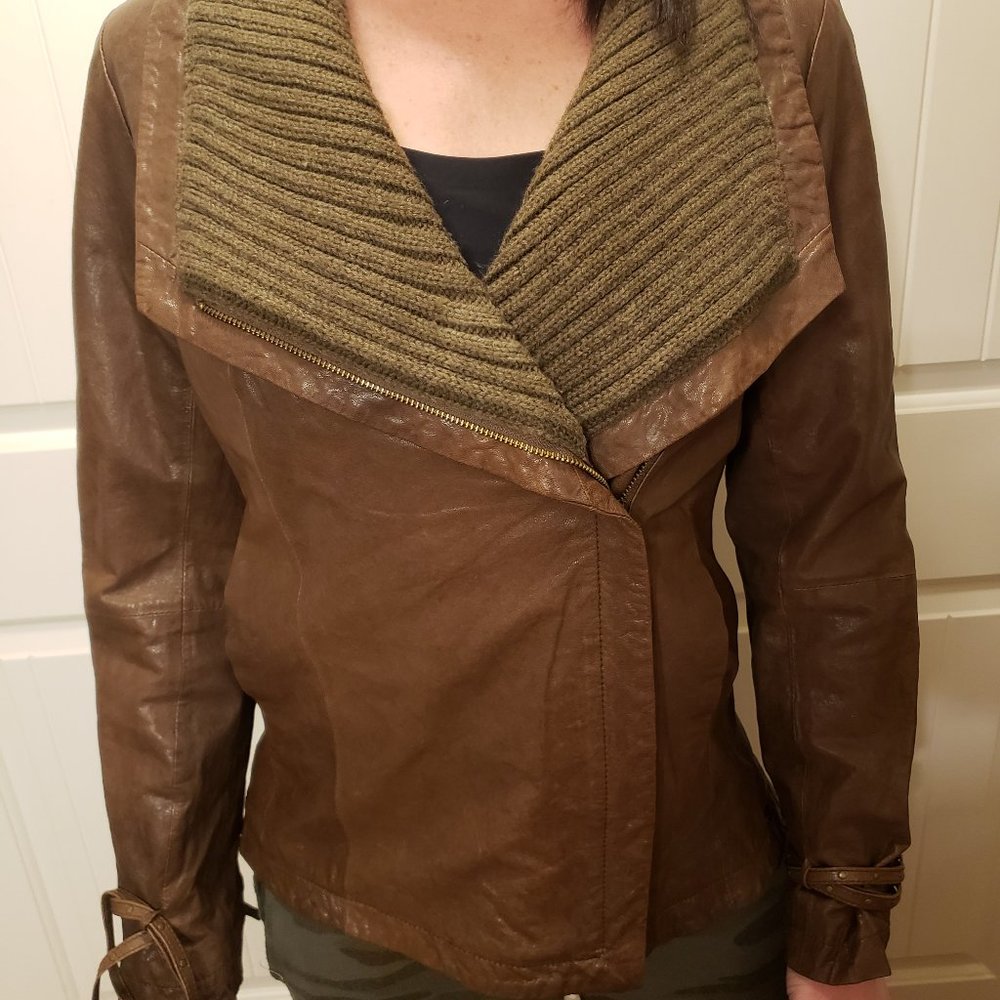 Brown Leather Jacket
